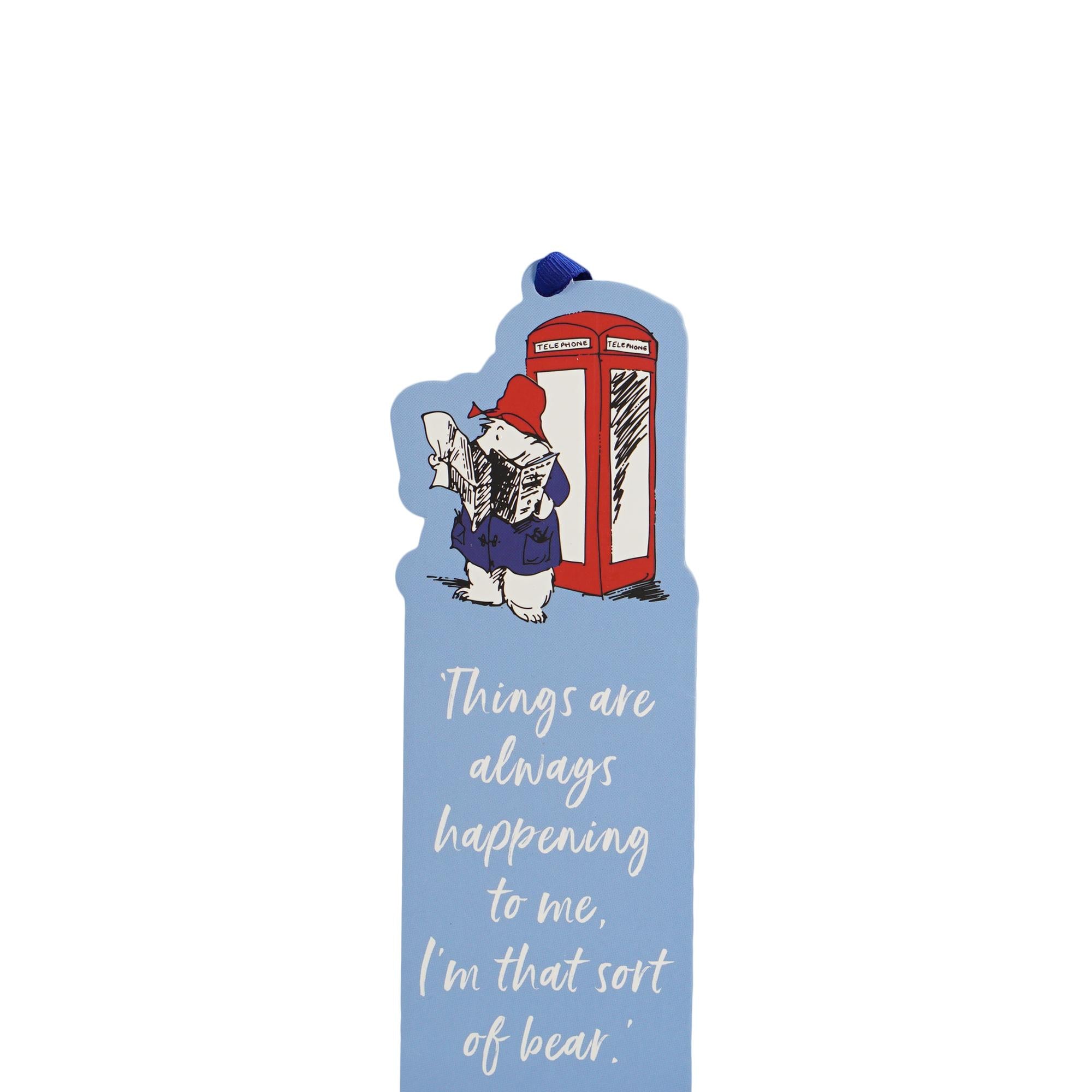 Bookmark Paper Shaped - Paddington (Flowers)