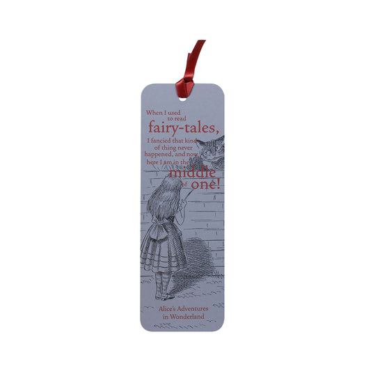 Alice In Wonderland Paper Bookmark from Pulteney Press