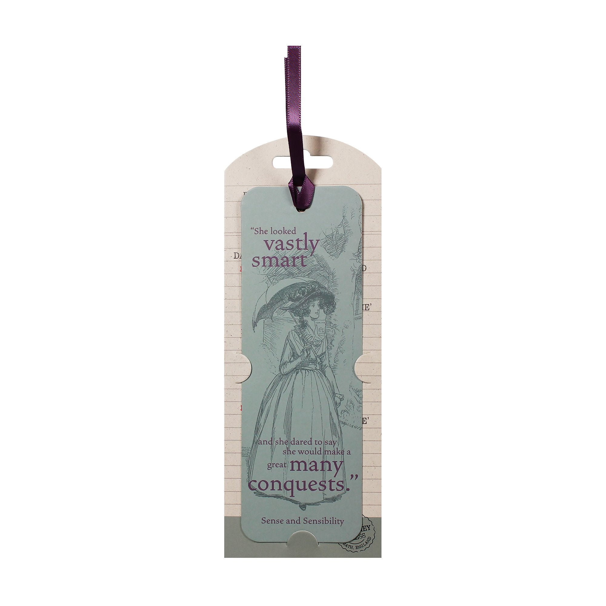 Bookmark Paper - Pulteney Press (Jane Austen)