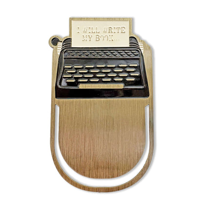 Bookmark Metal - Pulteney Press (I Will Write)