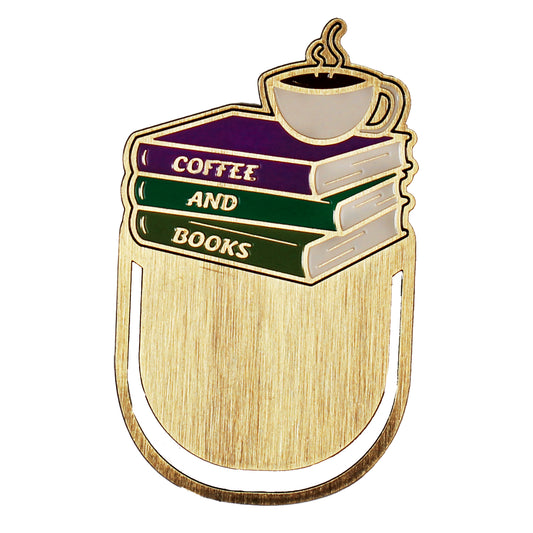 Bookmark Metal - Pulteney Press (Coffee And Books)
