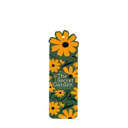 The Secret Garden Paper Bookmark with Charm & Tassel from Pulteney Press