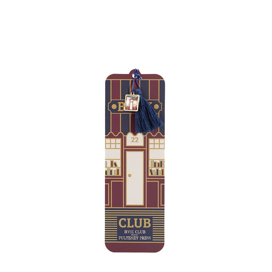 Book Club Pulteney Press Paper Bookmark with Charm & Tassel