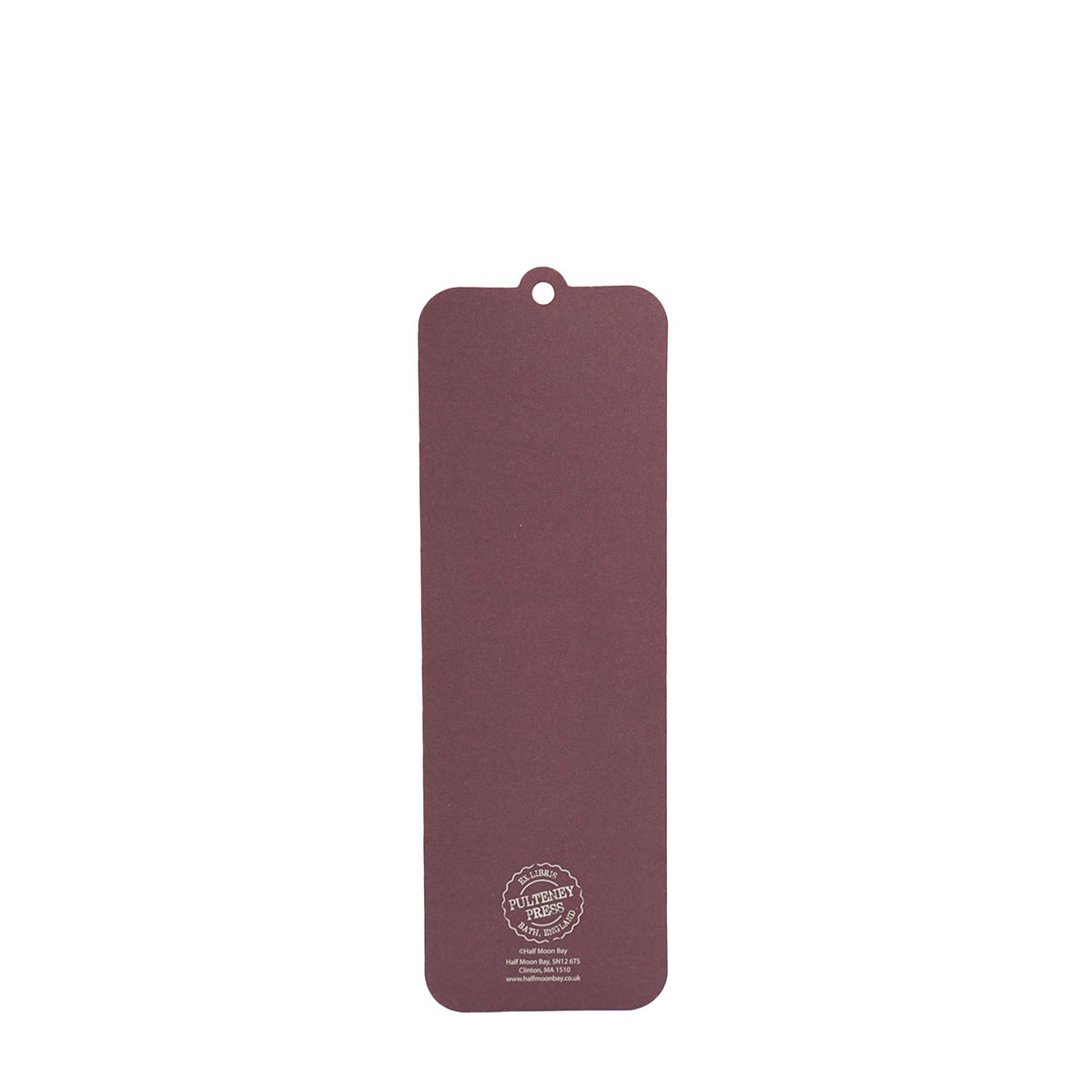 Book Club Pulteney Press Paper Bookmark with Charm & Tassel