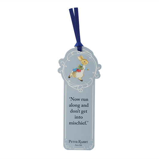 Peter Rabbit 'Now run' Paper Bookmark