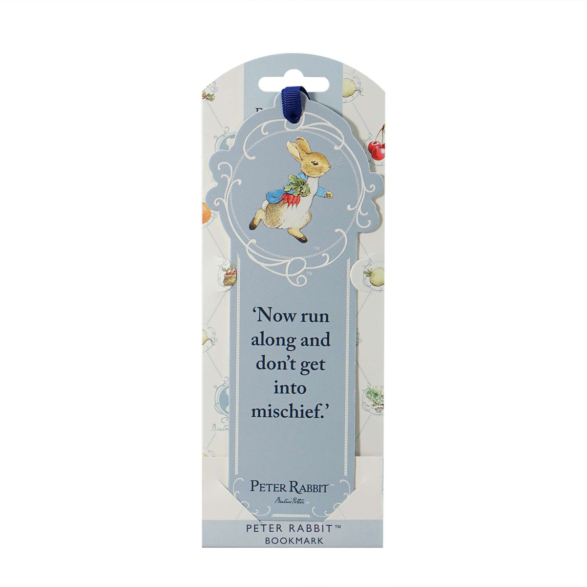 Peter Rabbit 'Now Run' Paper Bookmark