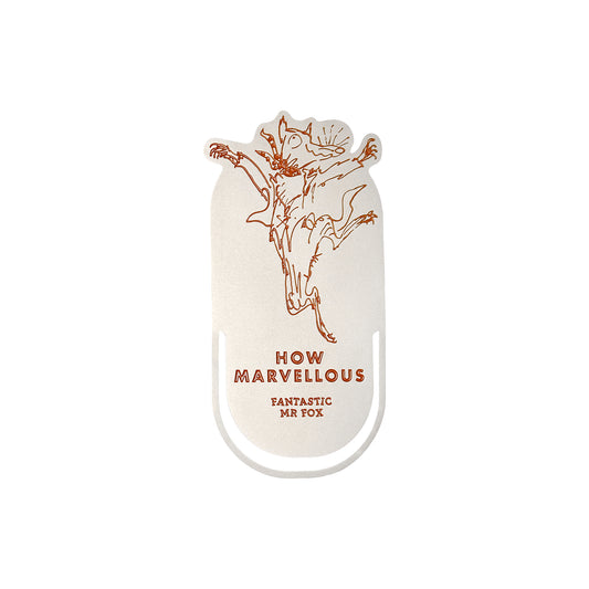 Roald Dahl Fantastic Mr Fox Metal Bookmark