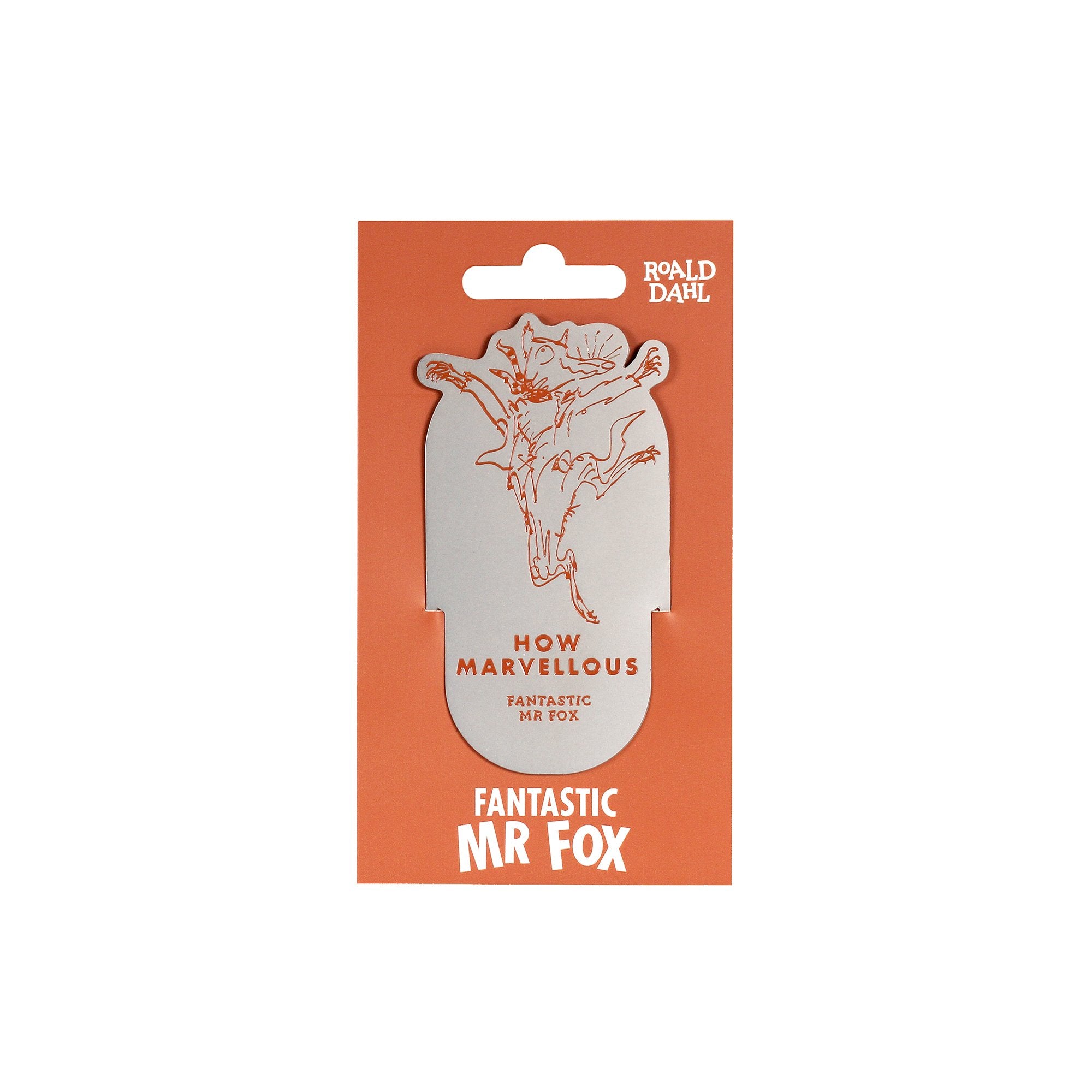 Bookmark Metal - Roald Dahl (Fantastic Mr Fox)