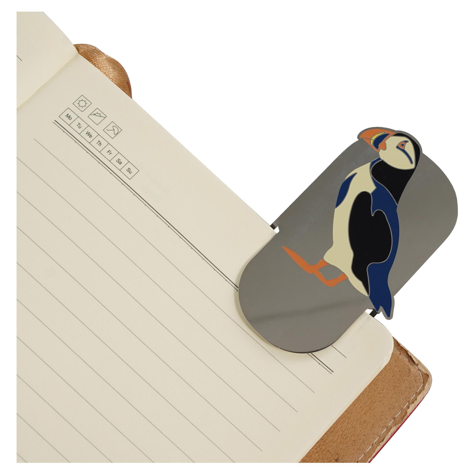 Bookmark Metal - RSPB (Puffin)