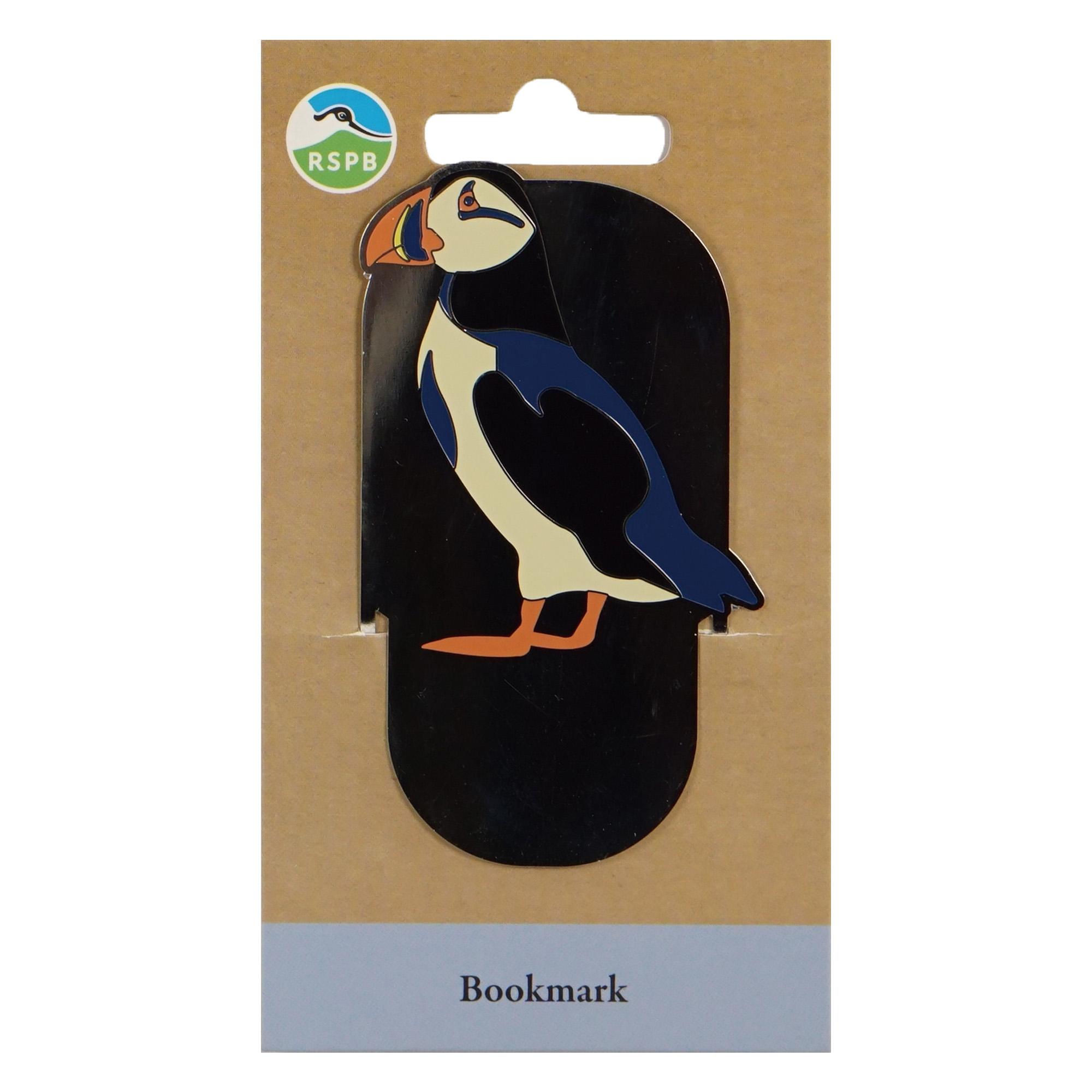 Bookmark Metal - RSPB (Puffin)