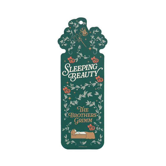 Sleeping Beauty Shaped Paper Bookmark Charm & Tassel from Pulteney Press
