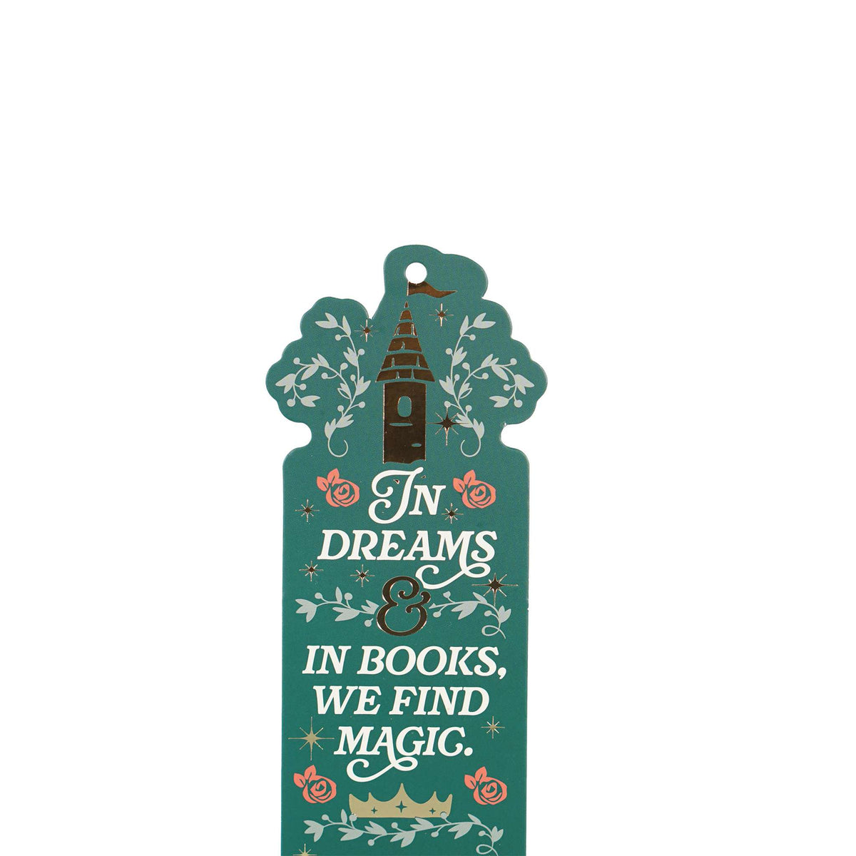 Sleeping Beauty Shaped Bookmark with Charm