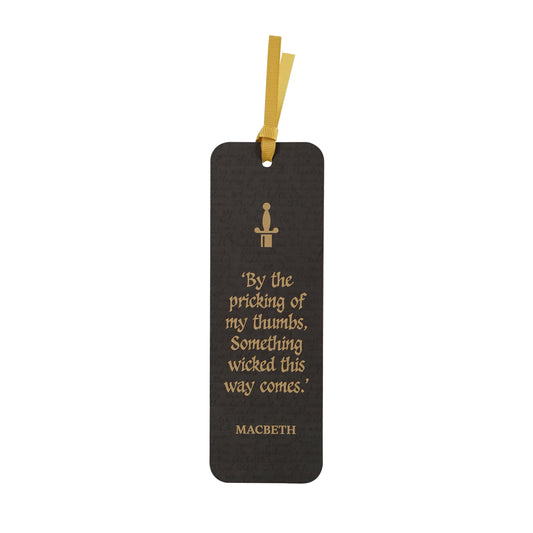 Shakespeare Macbeth FSC Card Bookmark