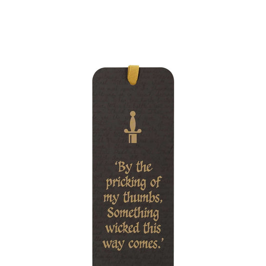 Shakespeare Macbeth FSC Card Bookmark
