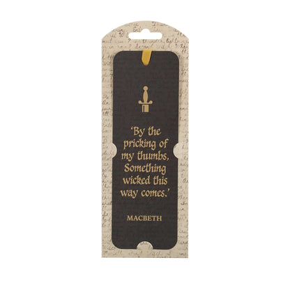Shakespeare Macbeth FSC Card Bookmark