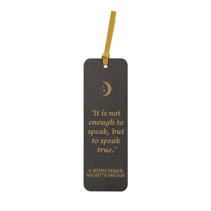 Shakespeare Midsummer Night FSC Card Bookmark