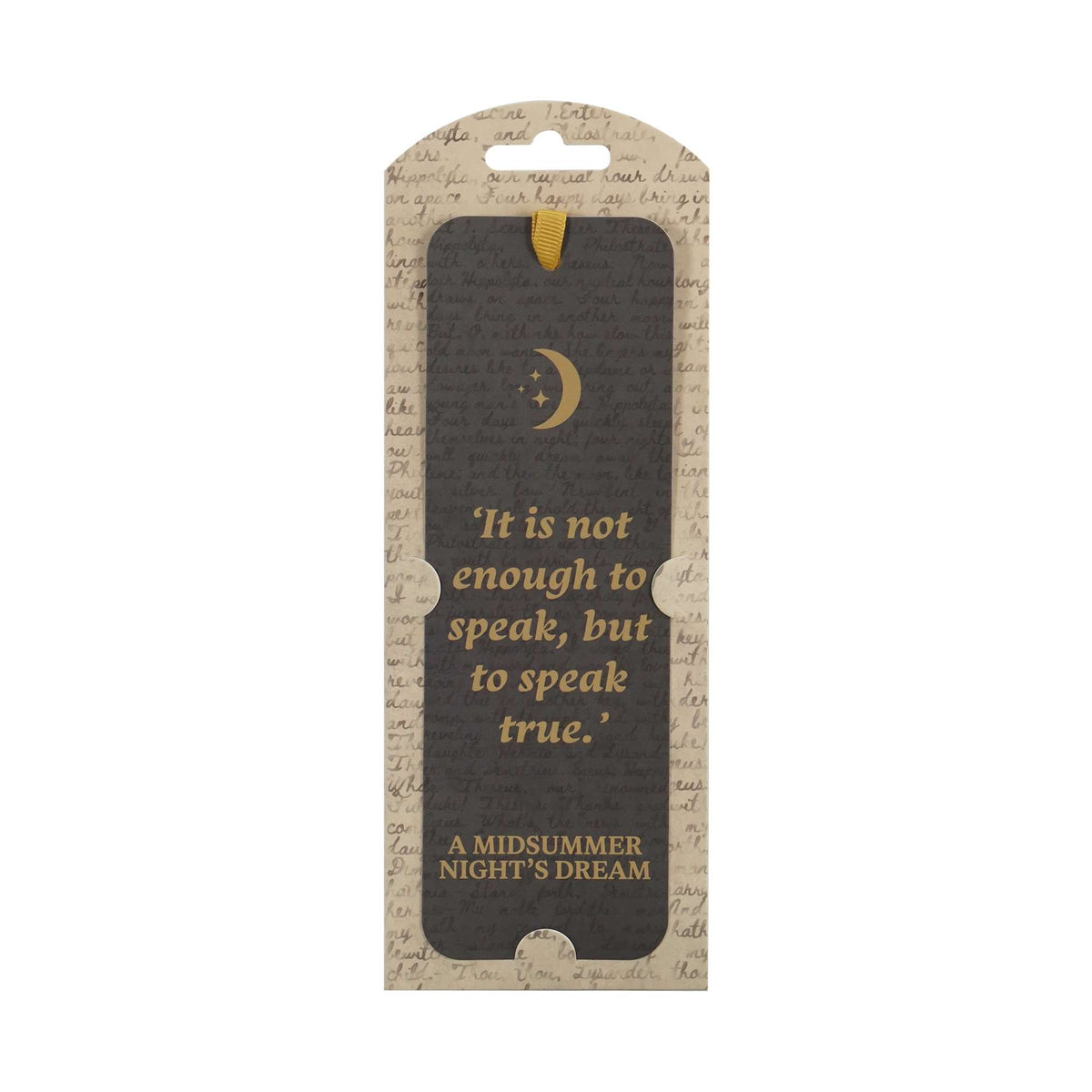 Shakespeare Midsummer Night FSC Card Bookmark