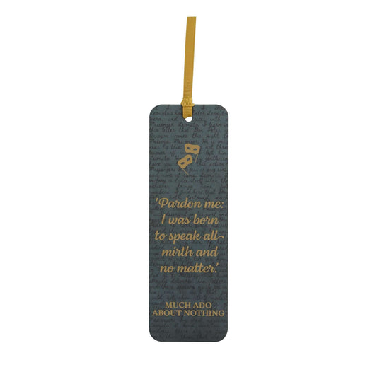 Shakespeare Much Ado Beatrice Card Bookmark