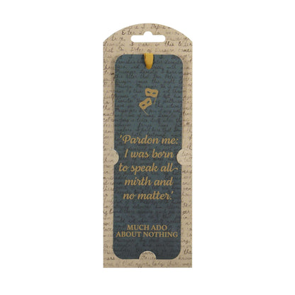 Shakespeare Much Ado Beatrice Card Bookmark