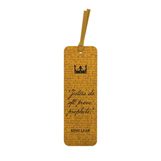 Shakespeare King Lear FSC Card Bookmark