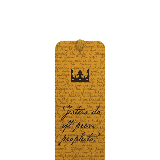 Shakespeare King Lear FSC Card Bookmark