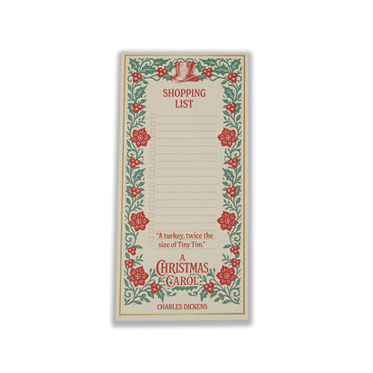 Magnetic Memo Pad - A Christmas Carol