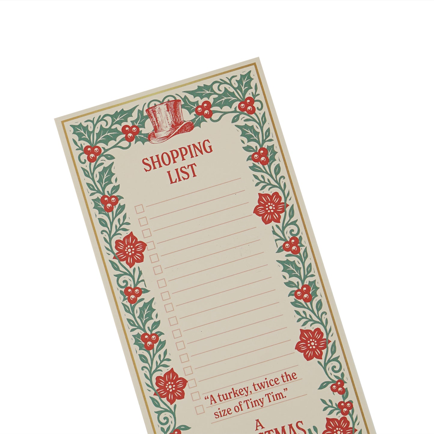 Magnetic Memo Pad - A Christmas Carol