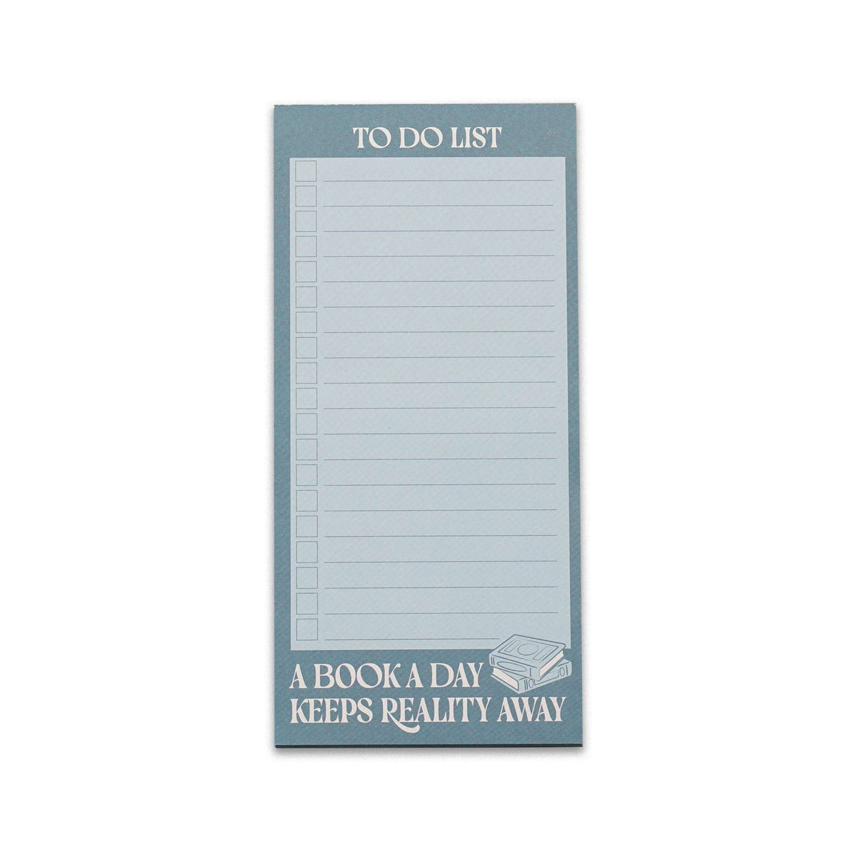 Memo Pad - A Book A Day Keeps Reality Away