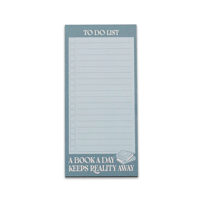 Memo Pad - A Book A Day Keeps Reality Away