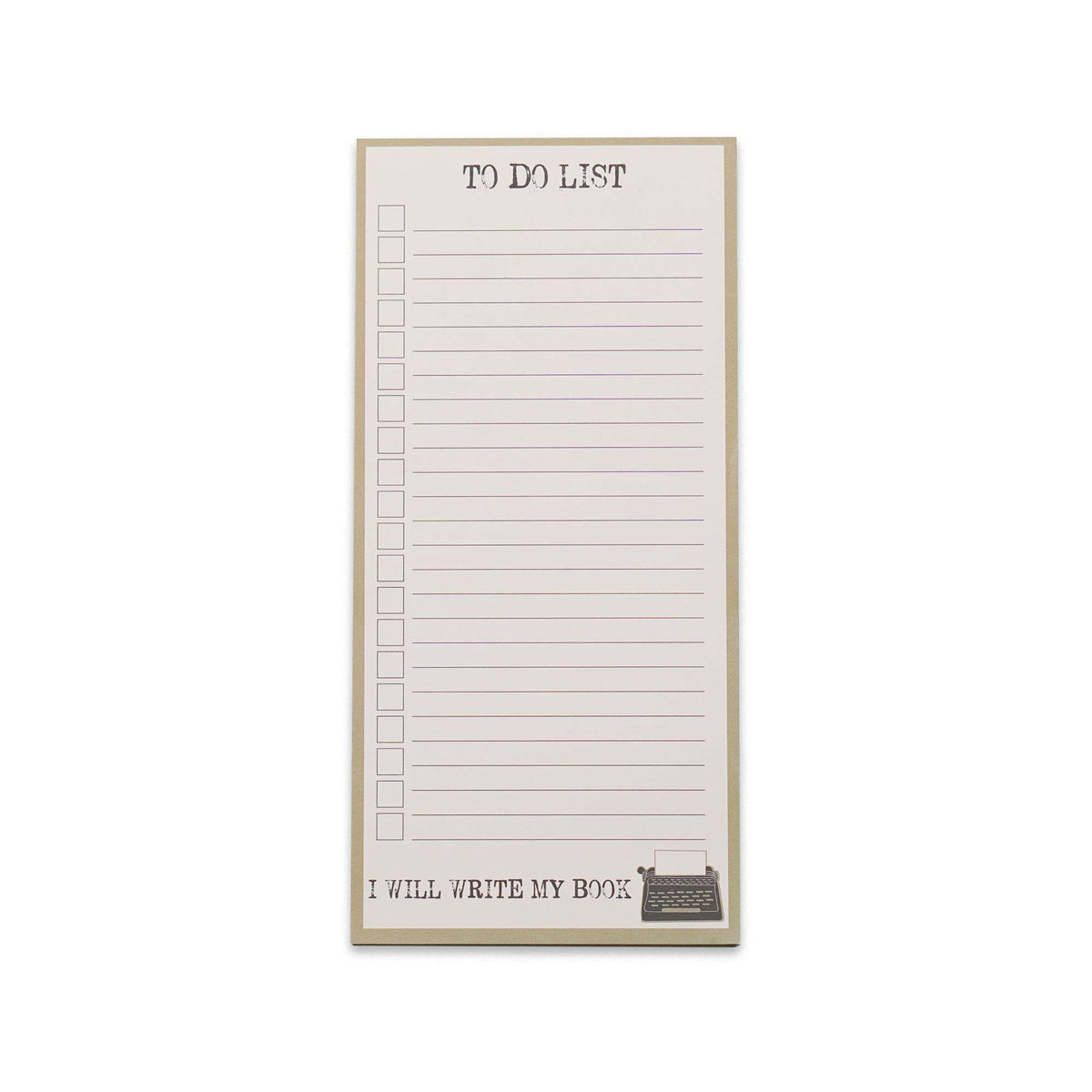 Memo Pad - I Will Write My Book