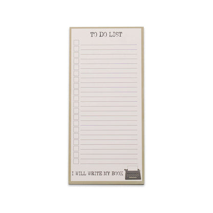 Memo Pad - I Will Write My Book