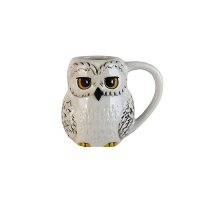 Harry Potter Hedwig shaped ceramic espresso mug