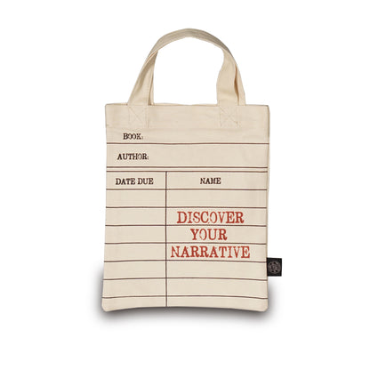 Small Tote Recycled Cotton - Pulteney Press (Discover Your)