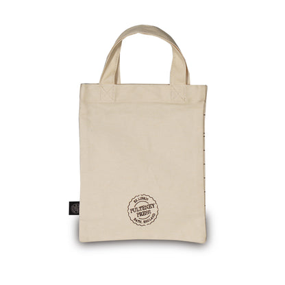 Small Tote Recycled Cotton - Pulteney Press (Discover Your)