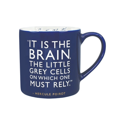 Agatha Christie Little Grey Cells 310ml Ceramic Mug