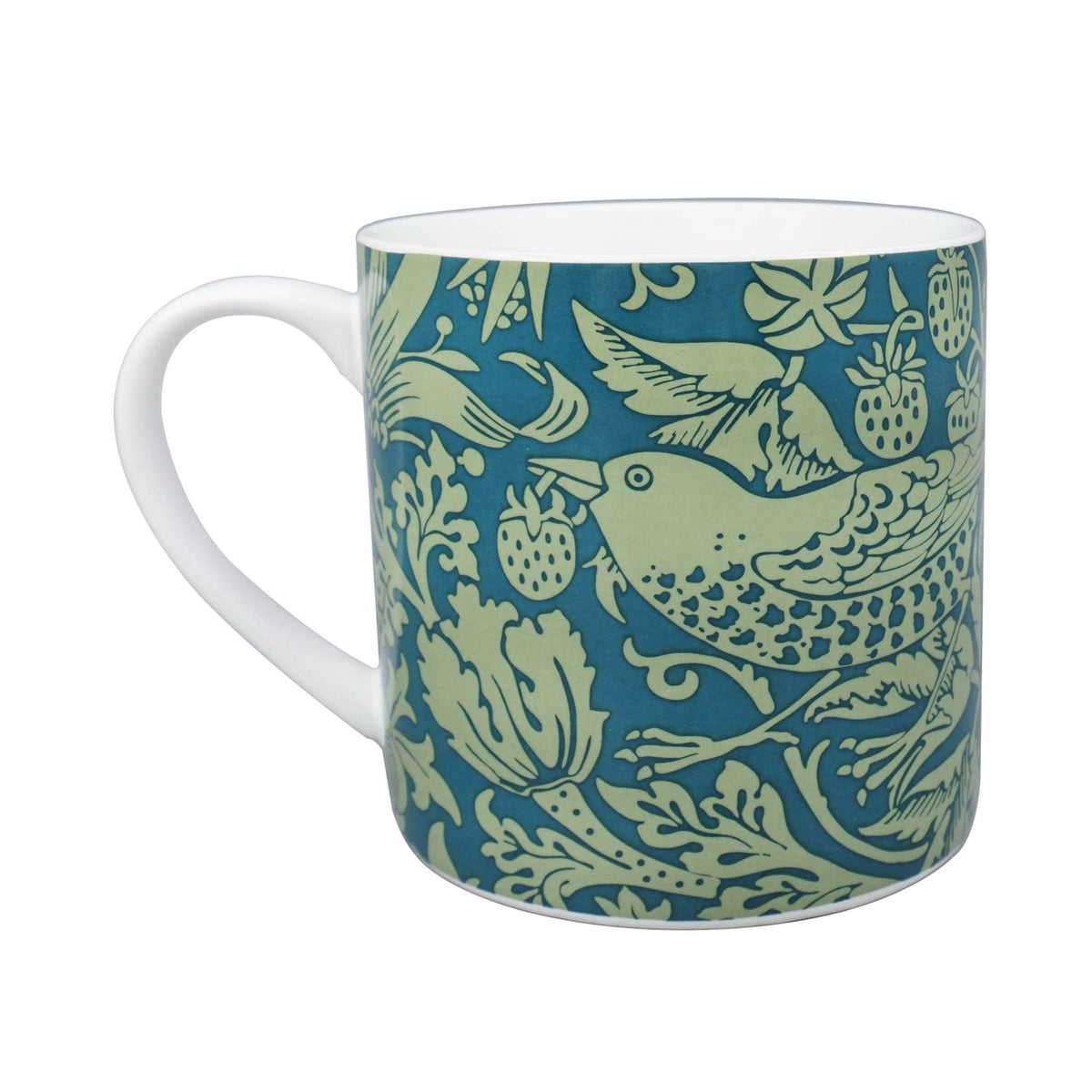 William Morris Strawberry Thief Sage Mug – 310ml