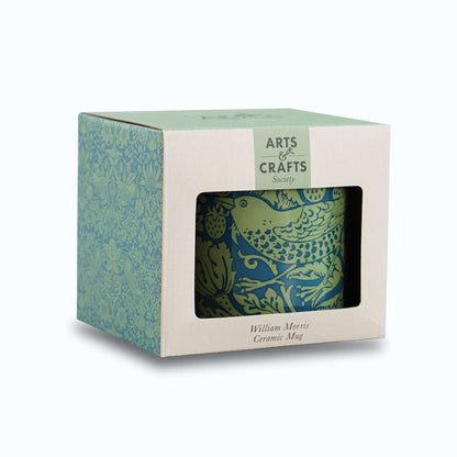 William Morris Strawberry Thief Sage Mug – 310ml