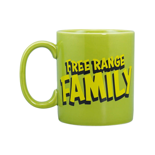 Chicken Run 'Free Range Family' 400ml Mug