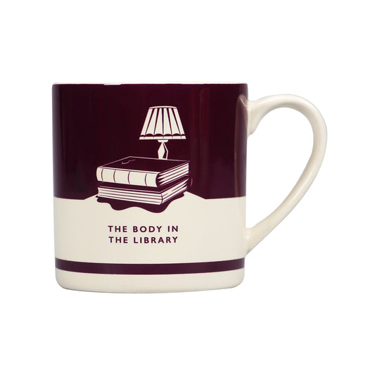 Agatha Christie The body in the Library 310ml Ceramic Boxed Mug
