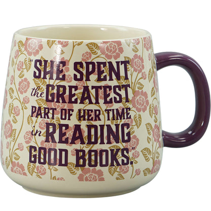 Beauty and the Beast 370ml Oval Stoneware Mug