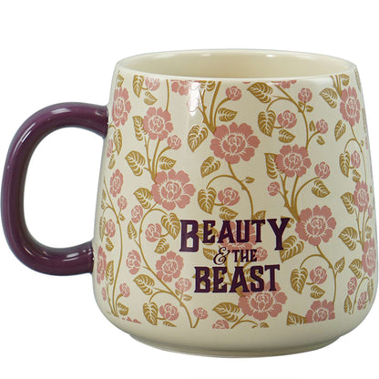 Beauty and the Beast 370ml Oval Stoneware Mug