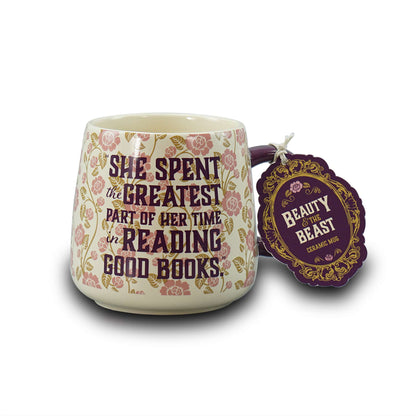 Beauty and the Beast 370ml Oval Stoneware Mug
