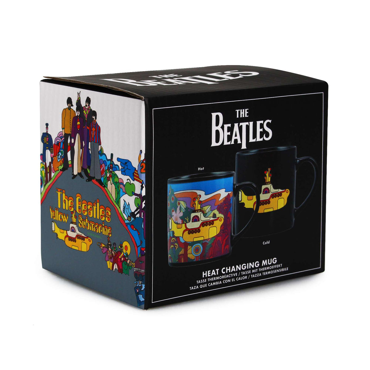 The Beatles Yellow Submarine Heat Changing Stoneware Mug - 310ml