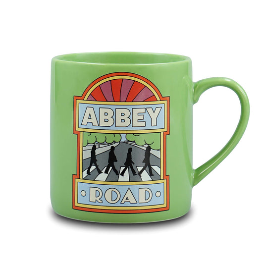 The Beatles Abbey Road Sign 370ml Ceramic Mug