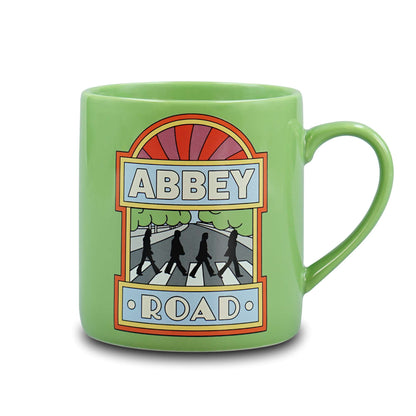 The Beatles Abbey Road Sign Stoneware Mug - 370ml