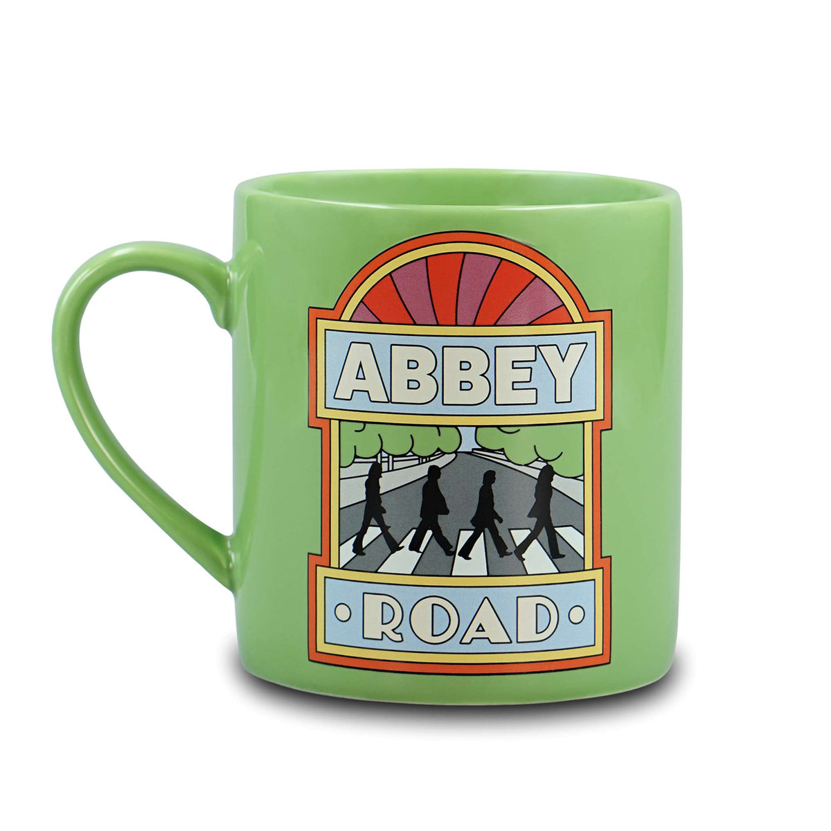 The Beatles Abbey Road Sign Stoneware Mug - 370ml