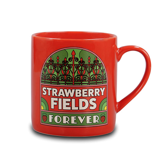 The Beatles Strawberry Fields 370ml Ceramic Mug