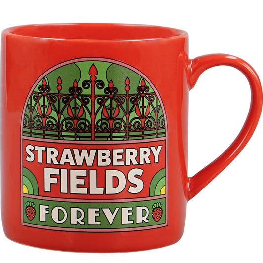 The Beatles Strawberry Fields 370ml Ceramic Mug