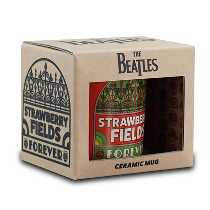 The Beatles Strawberry Fields Forever Stoneware Mug - 370ml