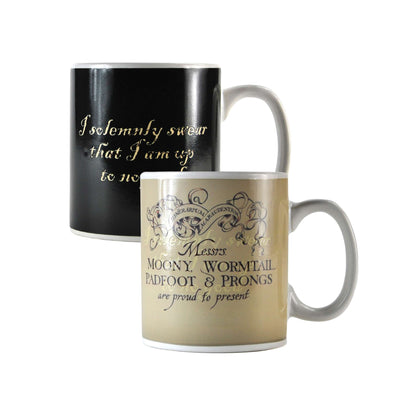 Harry Potter Heat Changing Mug - Marauders Map